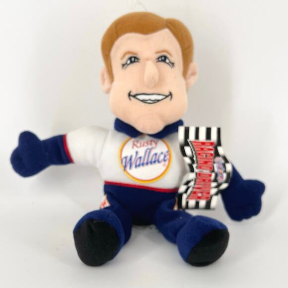 90s NASCAR driver figures Mark Martin Bill Elliott Rusty Wallace 1990s vintage - Picture 6 of 10